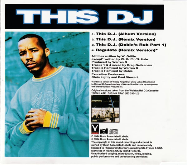 Warren G : This D.J. (CD, Maxi)