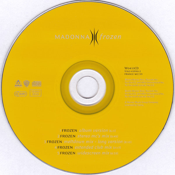 Madonna : Frozen (CD, Single)