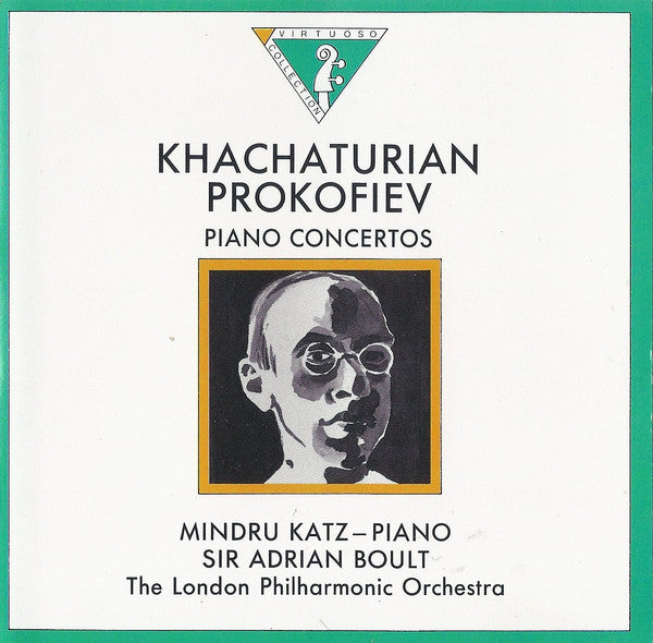 Aram Khatchaturian / Sergei Prokofiev, Mindru Katz, Sir Adrian Boult, London Philharmonic Orchestra : Piano Concertos (CD, RE, RM)