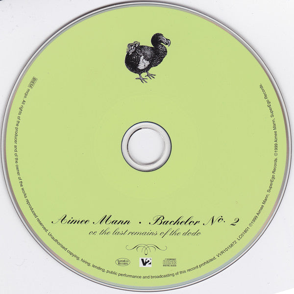 Aimee Mann : Bachelor No. 2 - Or, The Last Remains Of The Dodo (CD, Album, Enh, RE)