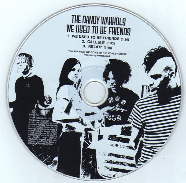 The Dandy Warhols : We Used To Be Friends (CD, Single)