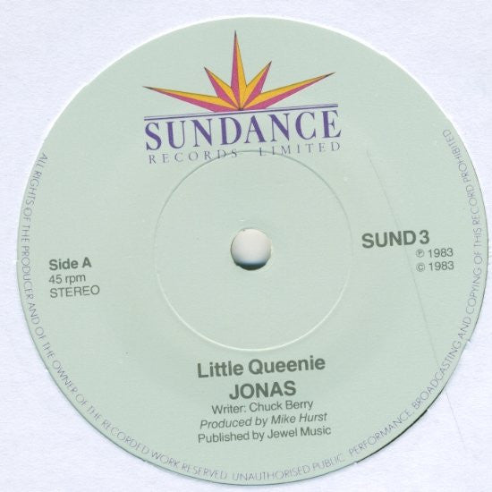 Jonas Hurst (2) : Little Queenie (7", Single)