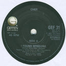 Cher : I Found Someone (7", Single, Pap)