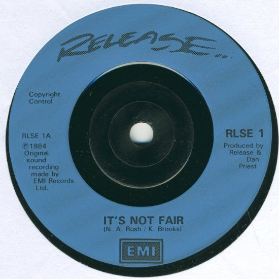 Release (10) : It's Not Fair (7")