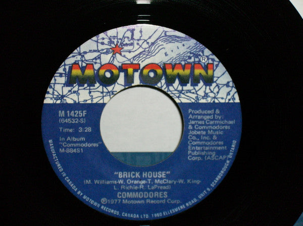 Commodores : Brick House (7", Single)