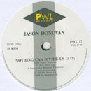 Jason Donovan : Nothing Can Divide Us (7", Pap)