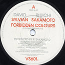 Ryuichi Sakamoto & David Sylvian : Forbidden Colours (7", Single)