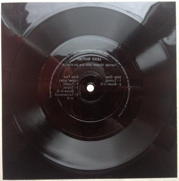 Harvey Vinson And The Mustangs (13) : Lead  Guitar (Flexi, 8", Mono)