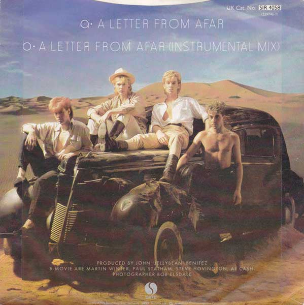 B-Movie : A Letter From Afar (7", Single)