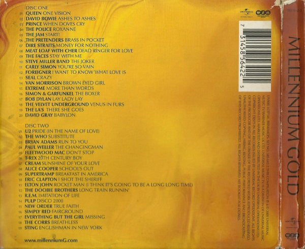 Various : Millennium Gold (2xCD, Comp, Dig)