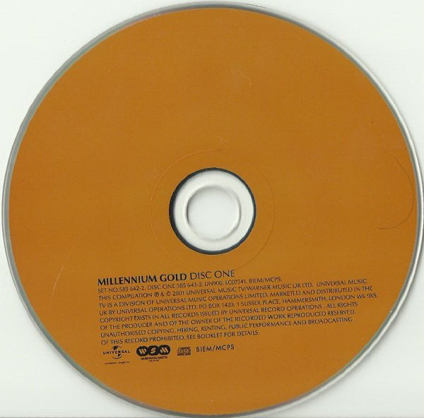 Various : Millennium Gold (2xCD, Comp, Dig)