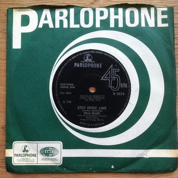 Cilla Black : Step Inside Love (7", Single, Sol)