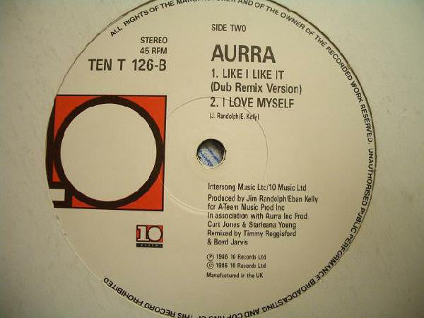 Aurra : Like I Like It (Extended Remixed Version) (12")