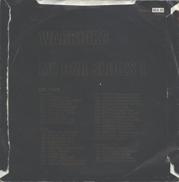 Gary Numan : Warriors (7", Single)