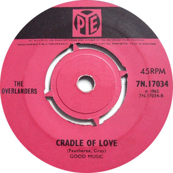 The Overlanders : Michelle (7", Single, Pus)