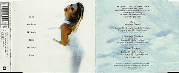 Julia Fordham : Different Time Different Place (CD, Pt1)