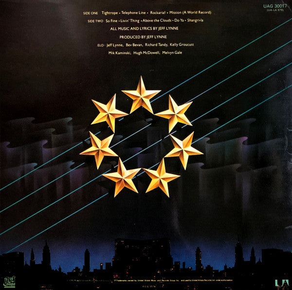 Electric Light Orchestra : A New World Record (LP, Album, Emb)