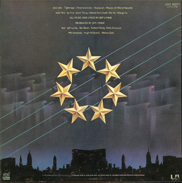 Electric Light Orchestra : A New World Record (LP, Album, Emb)