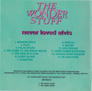 The Wonder Stuff : Never Loved Elvis (CD, Album)