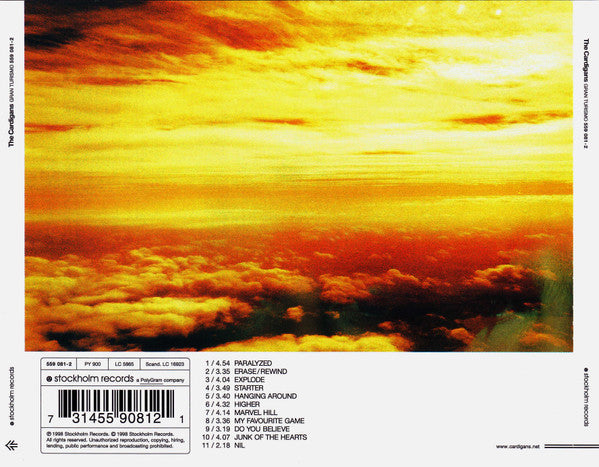 The Cardigans : Gran Turismo (CD, Album, RE, Dis)