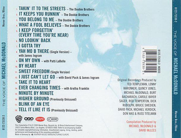 Michael McDonald : The Voice Of Michael McDonald (CD, Comp)