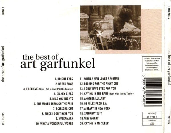 Art Garfunkel : The Best Of Art Garfunkel (CD, Comp)