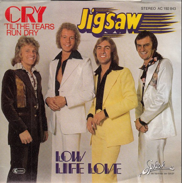 Jigsaw (3) : Cry 'til The Tears Run Dry (7", Single)