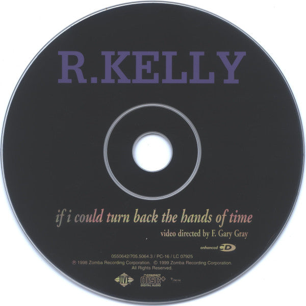 R. Kelly : If I Could Turn Back The Hands Of Time (CD, Maxi, Enh)