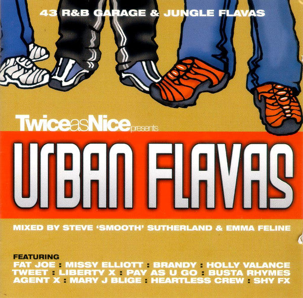 Steve "Smooth" Sutherland & Emma Feline : Twice As Nice Presents Urban Flavas  (2xCD, Mixed)