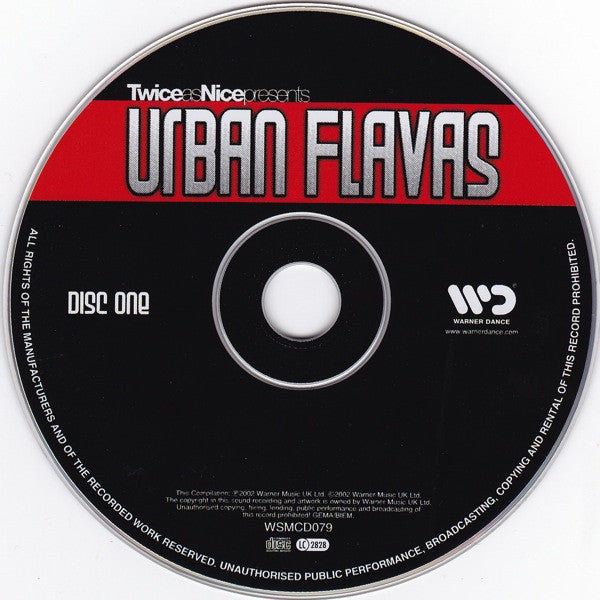 Steve "Smooth" Sutherland & Emma Feline : Twice As Nice Presents Urban Flavas  (2xCD, Mixed)