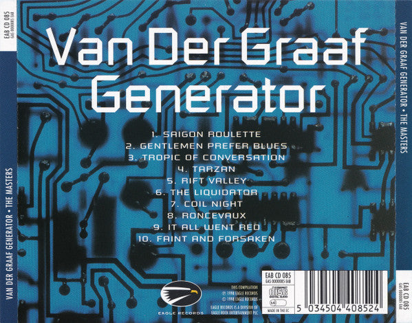 Van Der Graaf Generator : The Masters (CD, Comp)