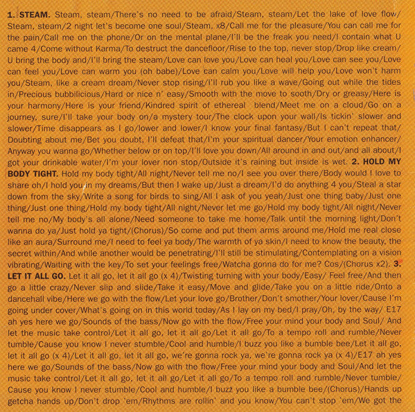 East 17 : Steam (CD, Album)