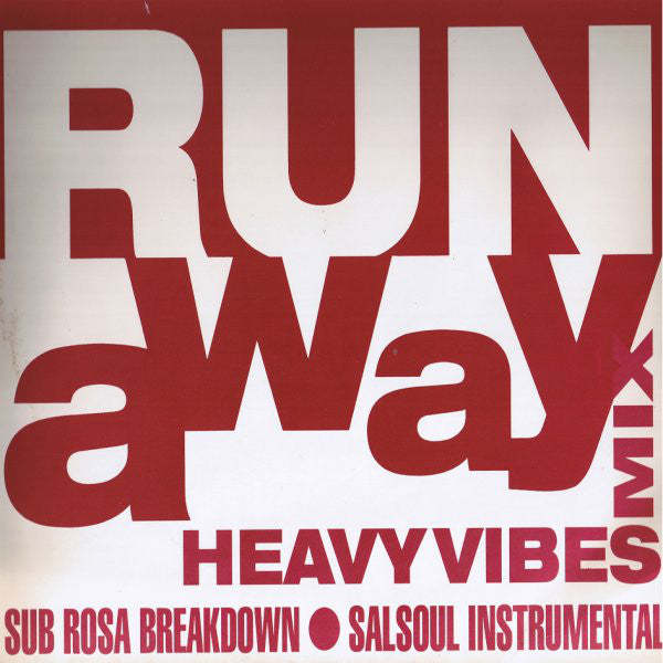 Urban High Featuring Dee Dee Wilde : Run Away (Remix) (12")