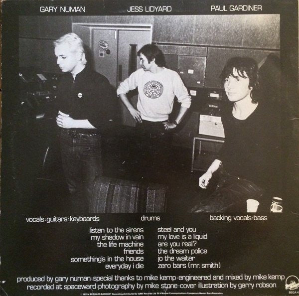 Tubeway Army : Tubeway Army (LP, Album, RE)