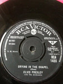 Elvis Presley With The Jordanaires : Crying In The Chapel (7", Single)