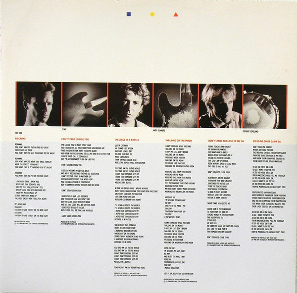 The Police : Every Breath You Take (The Singles) (LP, Comp, PRS)