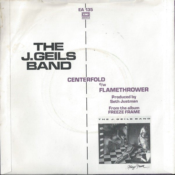 The J.Geils Band* : Centerfold (7", Single, Pus)