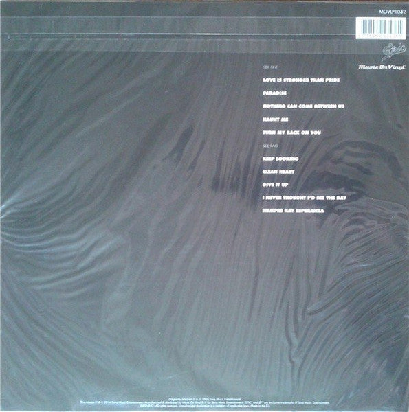 Sade : Stronger Than Pride (LP, Album, RE, RM, 180)