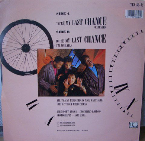 52nd Street : You're My Last Chance (12", Single)