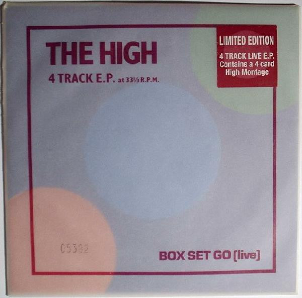 The High : Box Set Go (Live) (7", EP, Mono, Ltd)