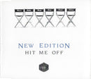 New Edition : Hit Me Off (CD, Single)