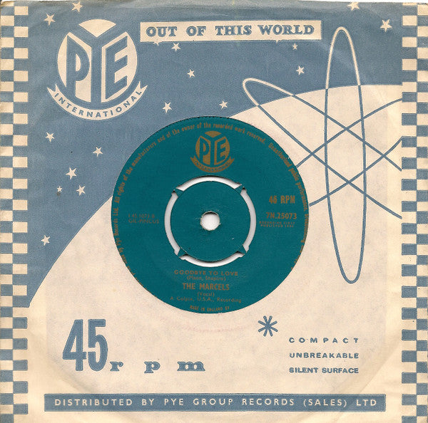 The Marcels : Blue Moon (7", Single)