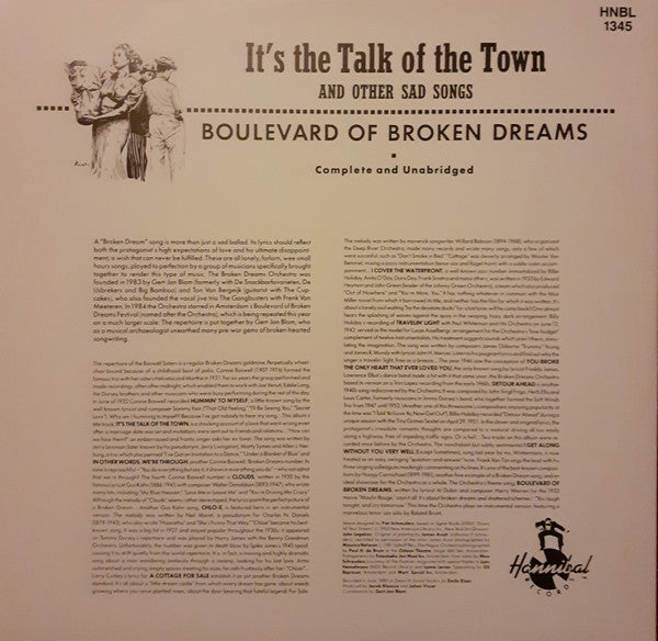 Boulevard Of Broken Dreams* : It's The Talk Of The Town (And Other Sad Songs) (LP, Album)