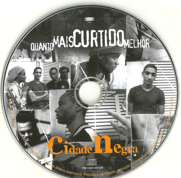 Cidade Negra : Quanto Mais Curtido Melhor  (CD, Album)