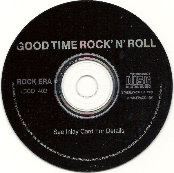 Various : Rock Era - Good Time Rock 'N' Roll (CD, Comp)