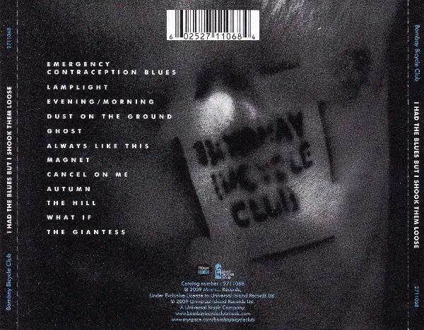 Bombay Bicycle Club : I Had The Blues But I Shook Them Loose (CD, Album, Enh, RP)