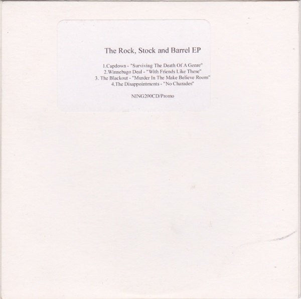 Various : The Rock, Stock And Barrel EP (CDr, EP, Promo)