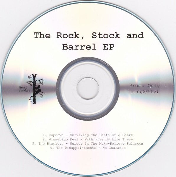 Various : The Rock, Stock And Barrel EP (CDr, EP, Promo)
