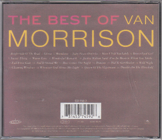 Van Morrison : The Best Of Van Morrison (CD, Comp, RE, RM, Dis)