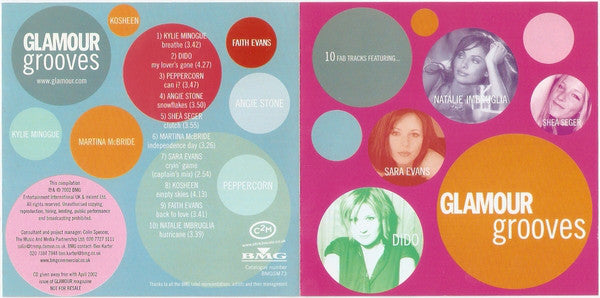 Various : Glamour Grooves (CD, Comp, Promo)